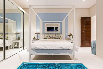 Mackaya Bella Bedroom Interior With Full Mirror Cupboards