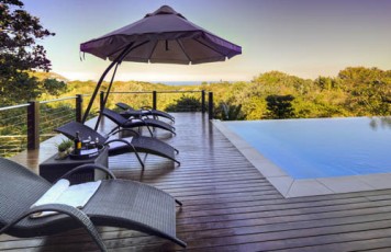 Eden Rock Estate Villa Umdoni Deck With Pool